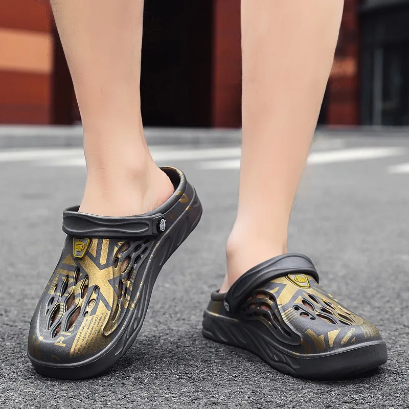 Summer Sandals Sandals Slippers Flip Flops Men Women Sandals Breathable Home Slippers Outdoor Fashion Casual Sneakers Garden Clogs Trekking Shoes Big Size 48 49