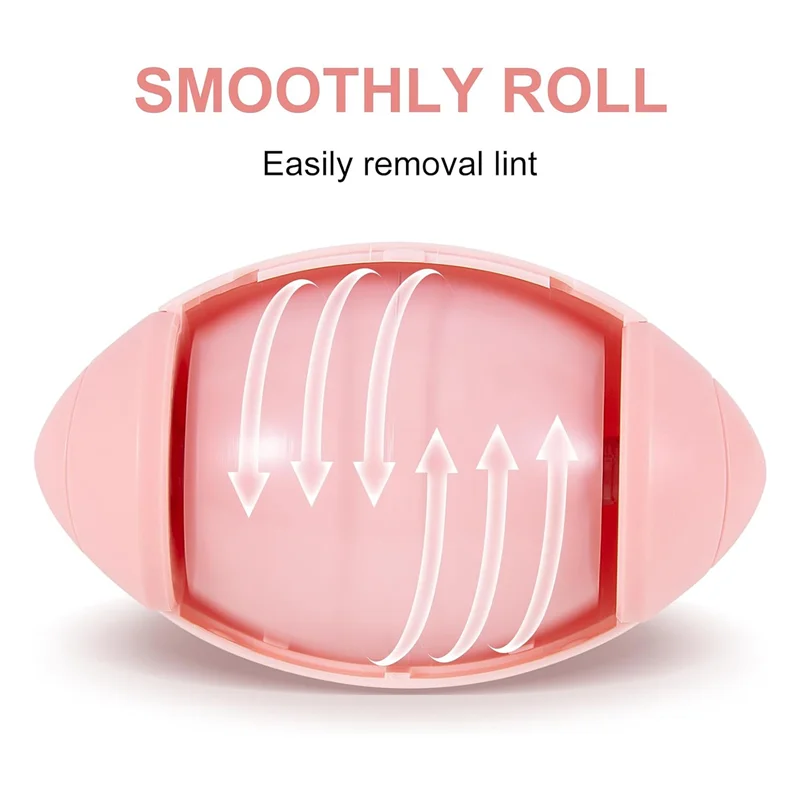 Reusable Washable Lint Roller Ball Travel Gel Lint Roller For Pet Hair Extra Sticky Remover For Cat Hair Dust Pink