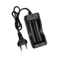 Dual Slots USB Batteries Smart Charger for 18650 26650 16340 14500 Universal Battery Charger For Li-ion 3.7V Rechargeable 2 Slot 4