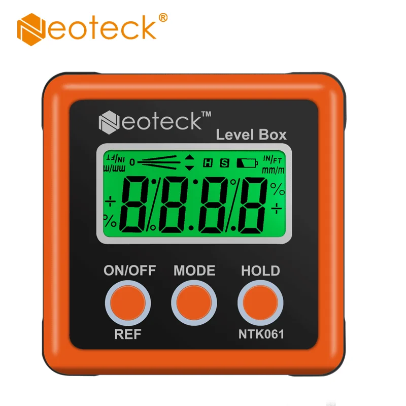 Neoteck Digital Bevel Box Angle Gauge 360 Degrees Magnets Base Digital Inclinometer Digital Angle Finder Degrees % /mm/m/in/ft - Level Measuring Instruments - AliExpress Neoteck Digital Bevel Box Angle Gauge 360 Degrees Magnets Base Digital Inclinometer Digital Angle Finder Degrees % /mm/m/in/ft - Level Measuring Instruments - AliExpress