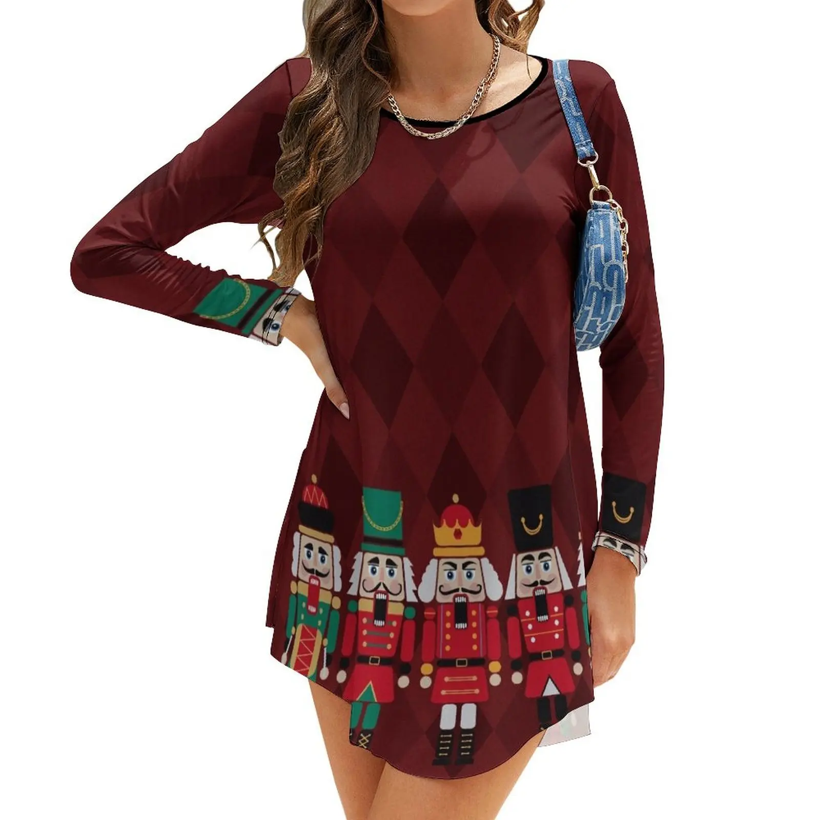 

The Nutcrackers Long-Sleeve Dress Evening dresses women's summer dress 2024