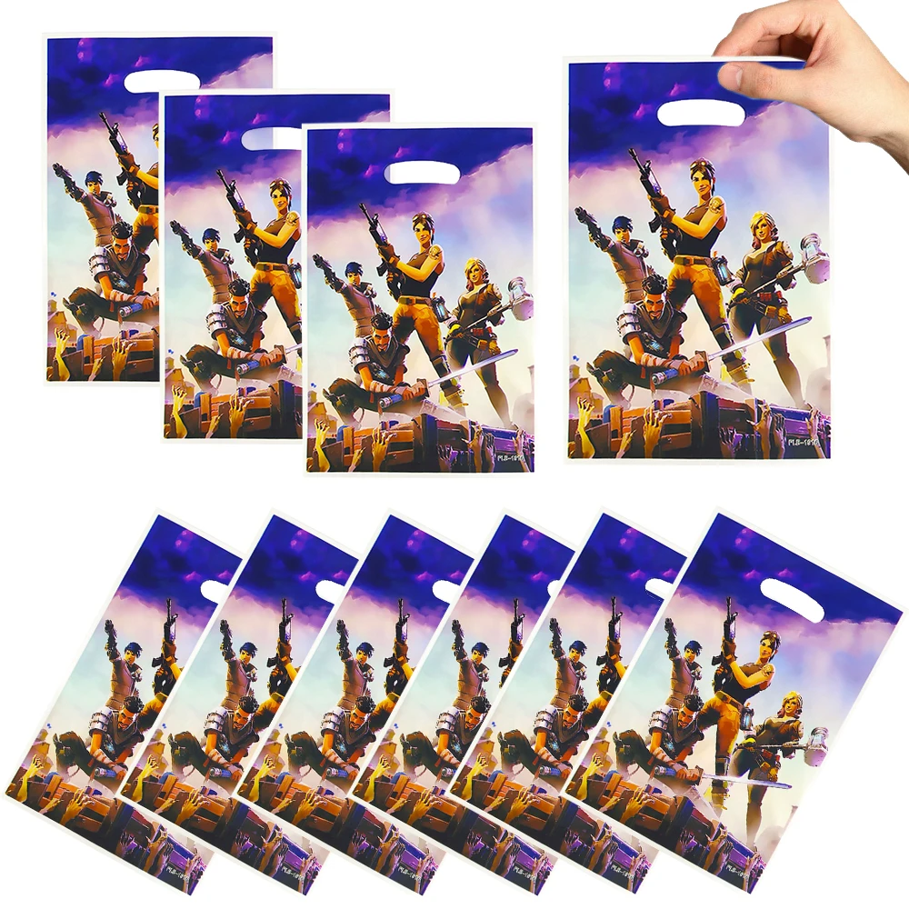 Ragazzi Gioco Regali Di Compleanno Borse Happy Party Grazie Candy Box Package Storage Zaino Accessorio Plastica Kraft Packing Lots Bags