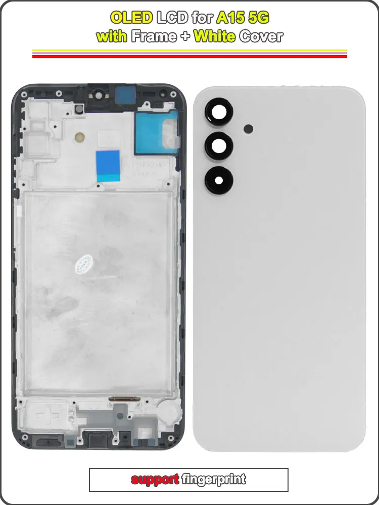 OLED F White Cover