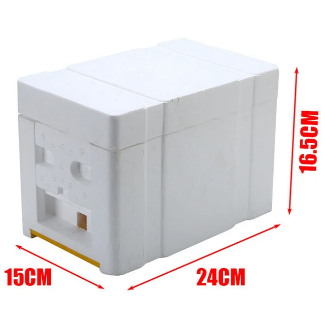 Méhkas Méhészet King Box Hab Méh Kaptár Beporzási Dobozok Betakarítás Méhész Mini Queen Tenyésztő Párzási Kellékek - Image 6