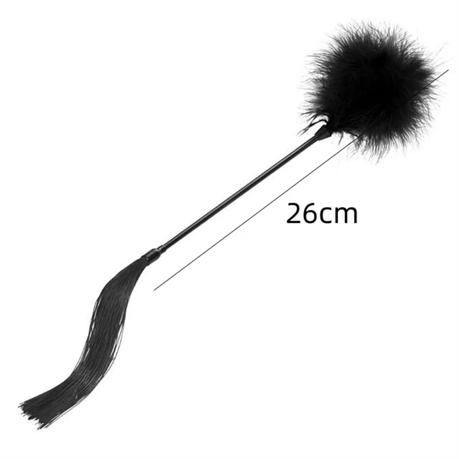 Feather Sex Whip Bondage Spanking Paddle Play Tickled Whip Fetish Sex Toys For Woman Couples Adult Games Exotic Accessories