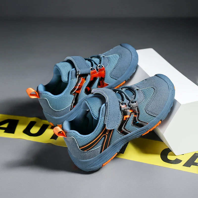 Sports Shoes Kids Sneakers Kids Shoes Kids Sports Shoes Autumn Children Hiking Sneakers Comfortable Kids Sports Shoes Breathable Boys Running Shoes Size 27-37