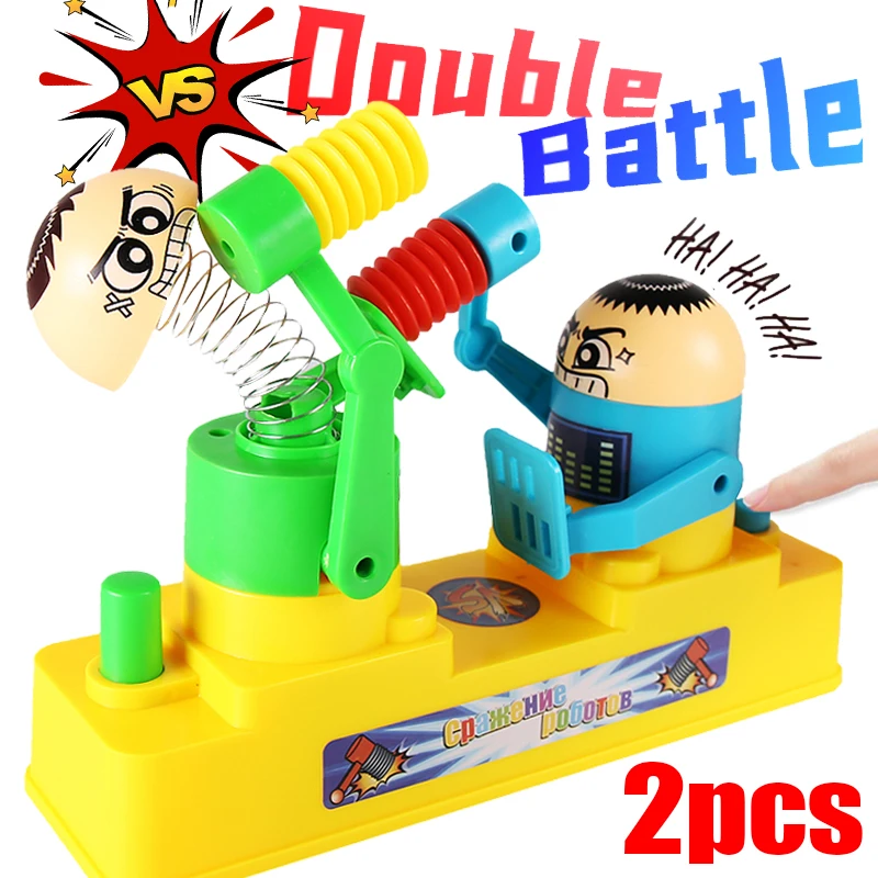 Tanio 2 sztuk dwóch graczy bitwa zabawki śmieszne rodzic-dziecko podwójne