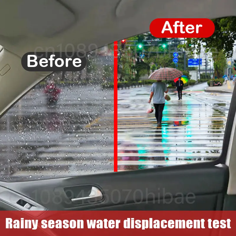Car Glass Anti-rain Water Spray Repellent Nano Coating Hydrophobic Waterproof thumbnail 7