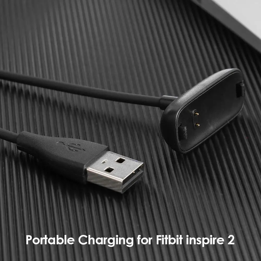 

USB зарядный кабель для Fitbit Inspire 2, шнур питания для браслета, зарядное устройство, провод для умных часов, беспроводной зарядный кабель