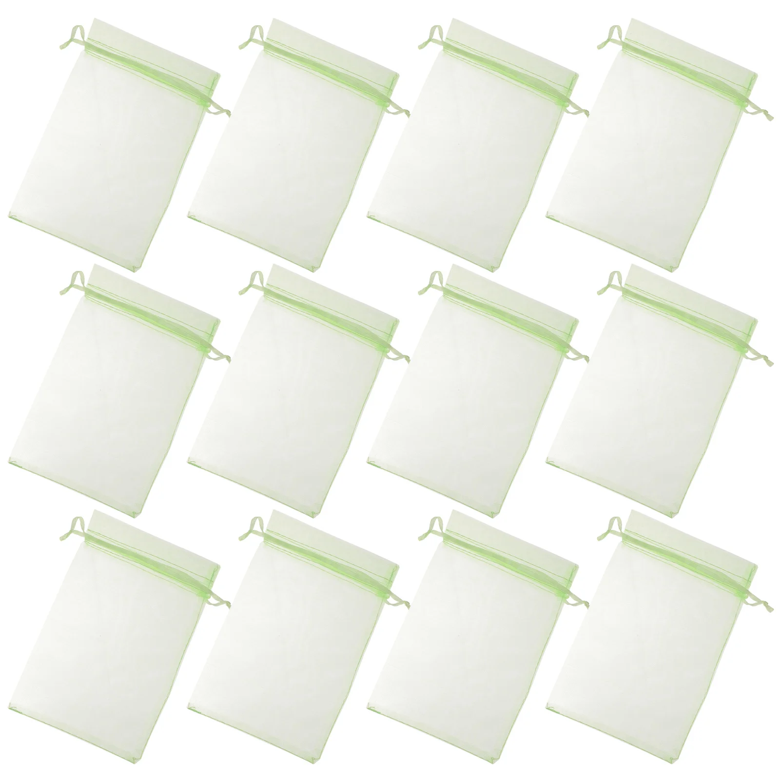 

Fruit Protection Mesh Bag Strawberry Plants Mesh Produce Bags Grape Breeding Bag White Organza