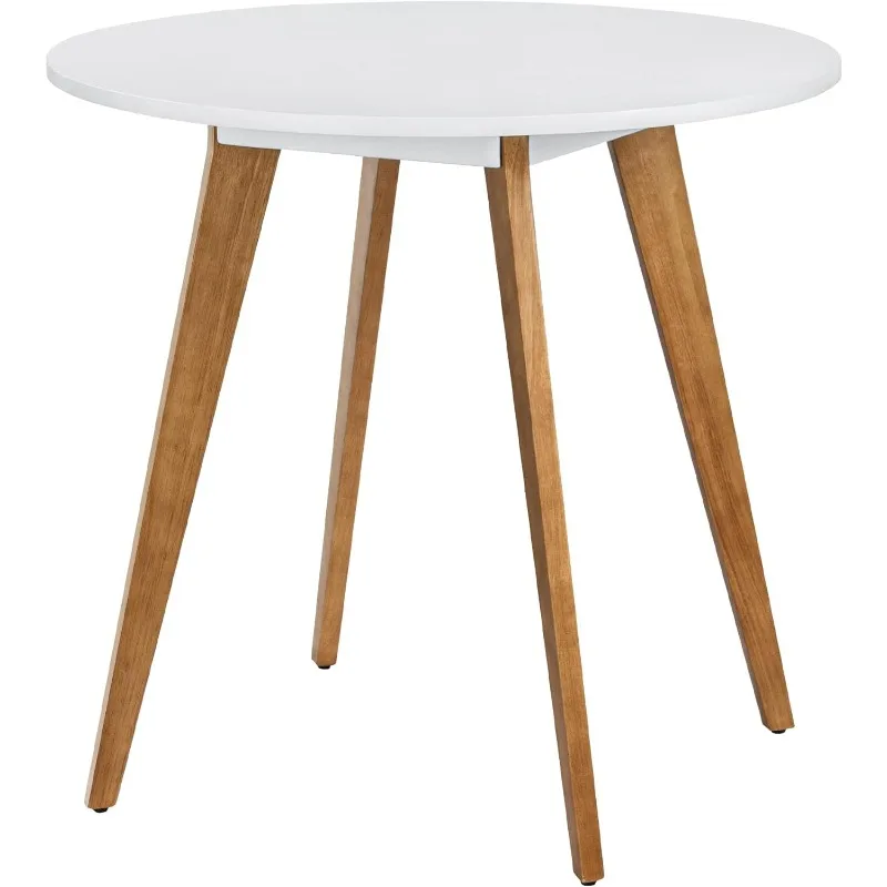 Kitchen Table with Soild Wooden Legs Mid Century Modern Table for Dinning Room, Living Room (31.5" W x 31.5" D x 30.03" H) 3