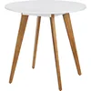 Kitchen Table with Soild Wooden Legs Mid Century Modern Table for Dinning Room, Living Room (31.5" W x 31.5" D x 30.03" H) 3