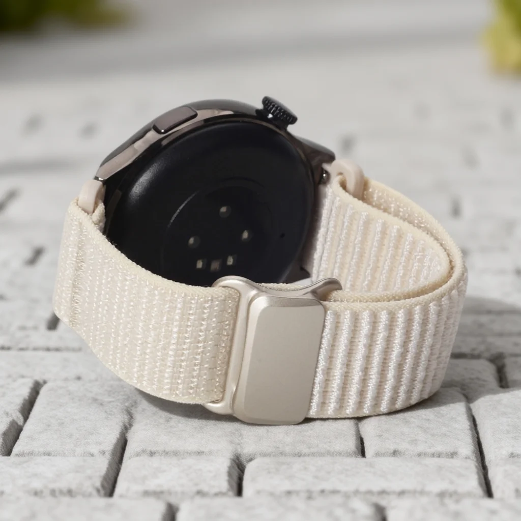 Nylon Magnetic Sports Strap Wristband, 22/20mm