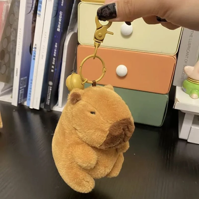 Capybara Plus Keyring Pendant Decoration Simulation Capybara Anime