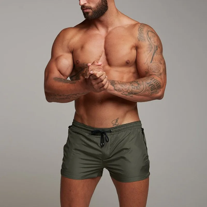 Mens Swim Trunks with Zipper Pockets Summer Beach Board Shorts Quick Dry Swimming Bathing Suit Swimsuit Swimwear swim trunks swim shorts men swimsuit