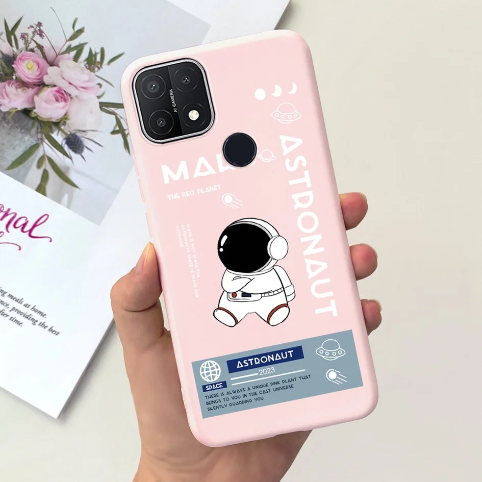 Stylish Astronaut Space Silicone Phone Case - Sleek Protection