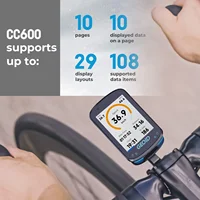 GEOID GPS Bike Computer Smart Navigation Color Screen Odometer Wireless ANT+ WIFI Cycling Speedometer - Image 3