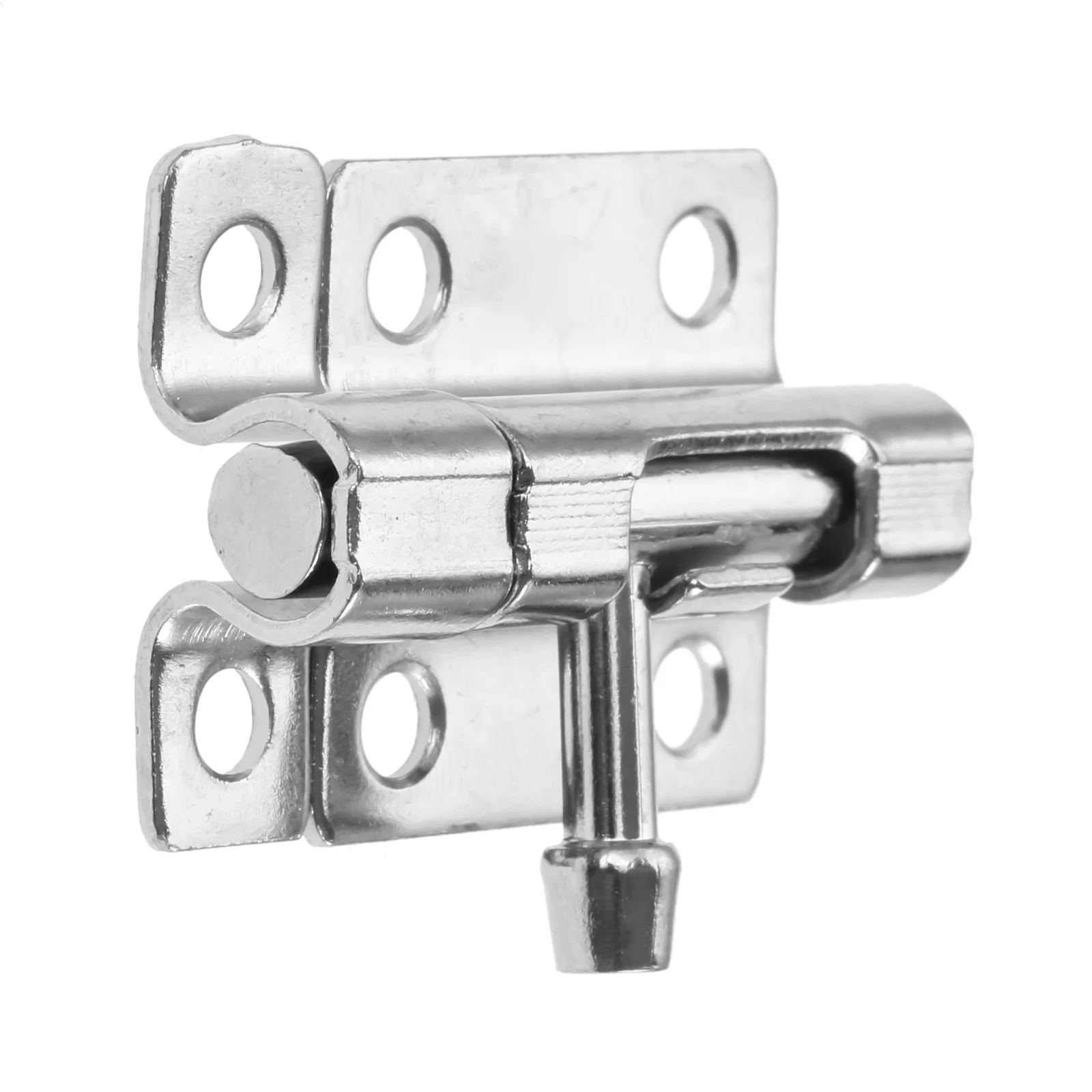 Description Picture 6 of item1pc Metal Silver Latch Bolt Suitable for Door Locks Bedrooms Garages Gardens Bathrooms Cabinets Kitchens