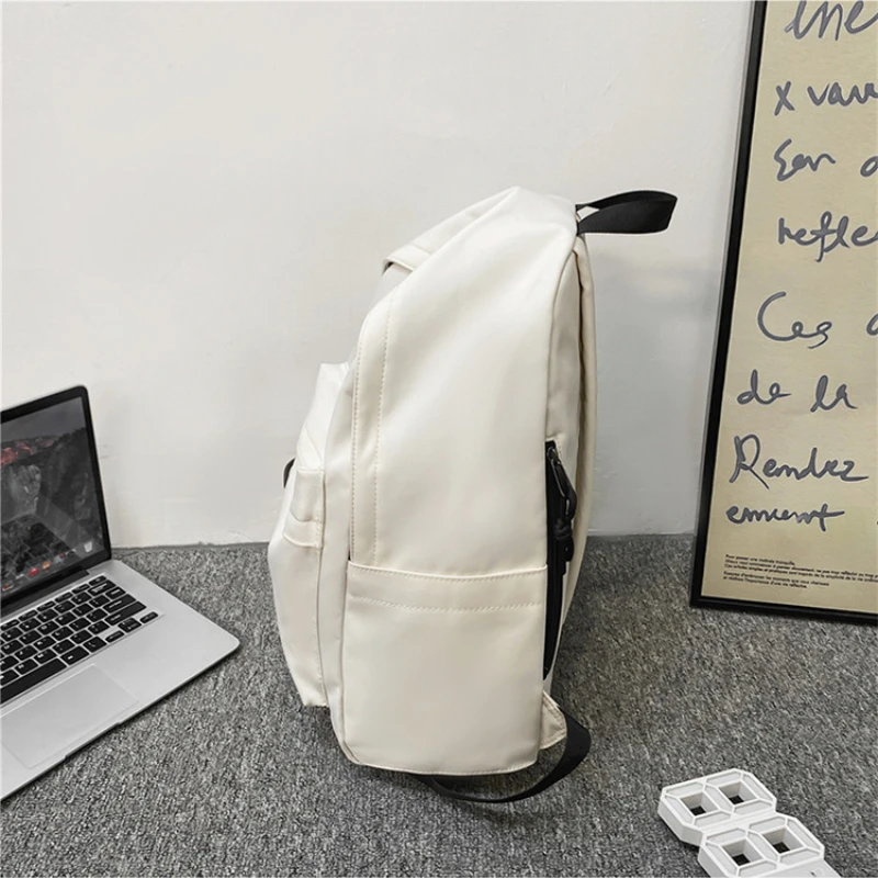 2024 New Backpack Female Fashion College Style Student Backpack Leisure Large Capacity Couple Backpack Wholesale