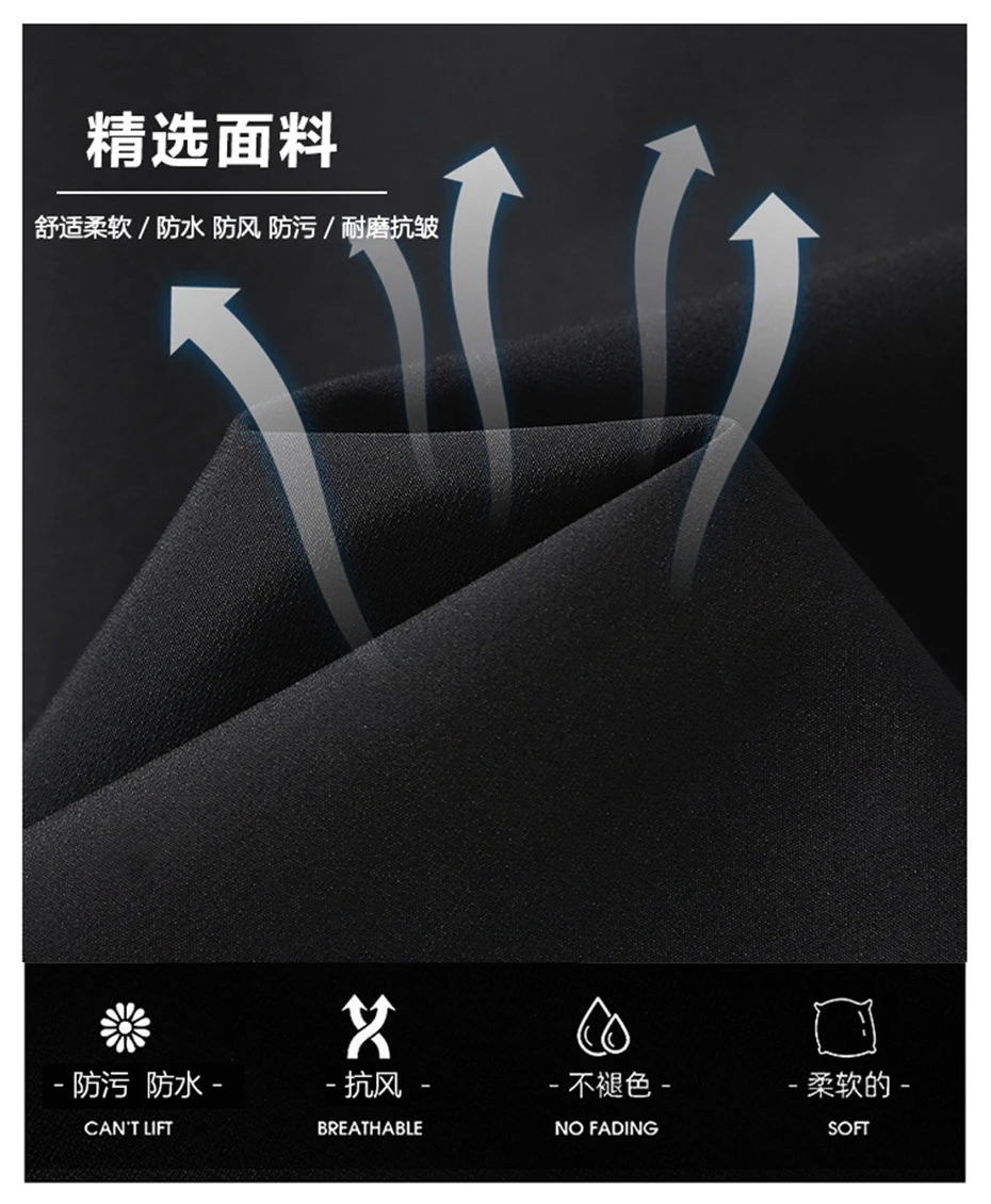 10XL 12XL Plus Size Windbreaker Men Waterproof Jacket Solid Color Black Windbreaker Coats Male Big Size Outdoor Outerwear