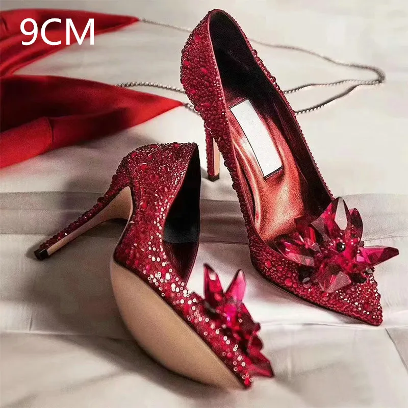 Red 9CM Heel