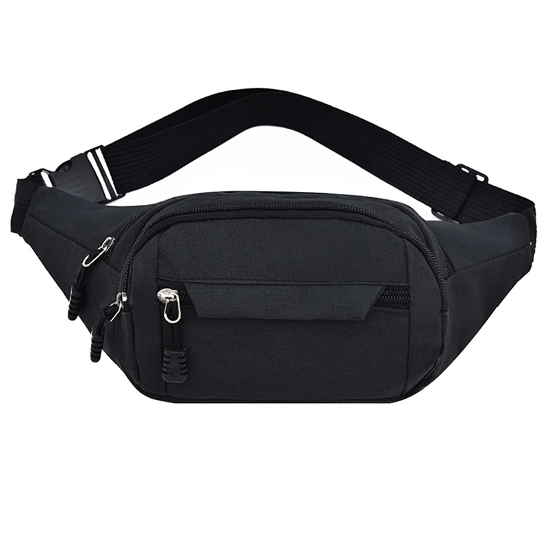 Waterproof Canvas Outdoor Sports Waist Bag - Men's Crossbody Fanny Pack