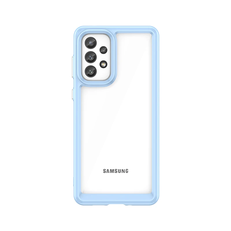 Vibrant Shockproof Protective Back Cover