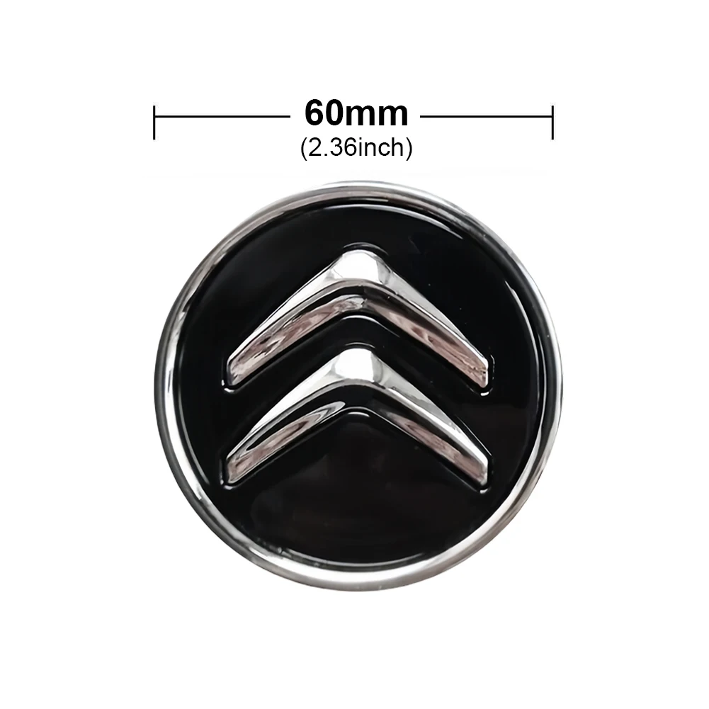 Wheel Center Hub Cap 1/2/3/5Set Replacement For Citroen C1 C3 C4 DS3 Most Models