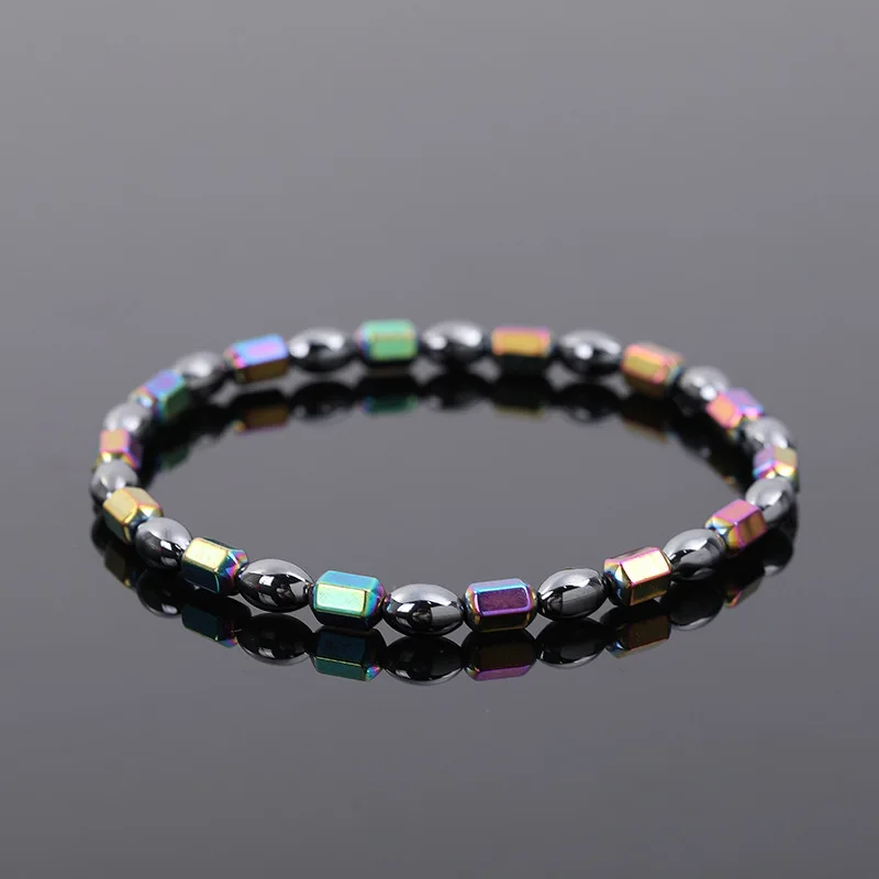 Magnetic Weight Loss Anklet Bracelet Black Gallstone Slimming Stimulating Acupoints Therapy Arthritis Pain Relief ankle slimming bangle silver anklet bracelet beads anklet