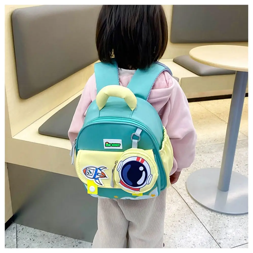 Animal Patterns Kindergarten School Bag Waterproof Zipper Closure Cute Kids Backpacks Comfortable Large Capacity 4