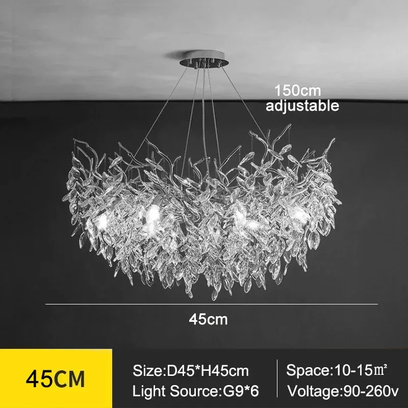 D45cm silver