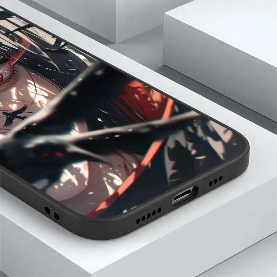 Anime-Inspired Soft Shell Phone Case - Cool Naruto Design