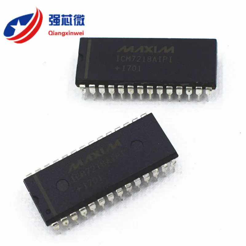 

10PCS ICM7218AIPI ICM7218 IC DRVR 7 SEGMENT 8 DIGIT 28DIP New and Original