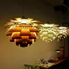 Danish Pinecone Pendant Light Louis Design Chandelier Living Room Decor Aluminum Hanging Lamp 72/84cm Artichoke Suspension 3