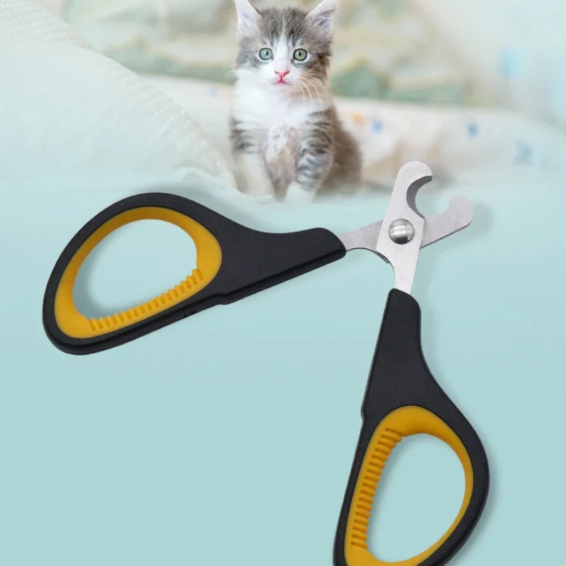 1 Piece of Pet Stainless Steel Nail Clippers, Scissors for Trimming, Cleaning, and Grinding Nails Suitable for Dog and Cat Claws 1 Piece of Pet Stainless Steel Nail Clippers, Scissors for Trimming, Cleaning, and Grinding Nails Suitable for Dog and Cat Claws