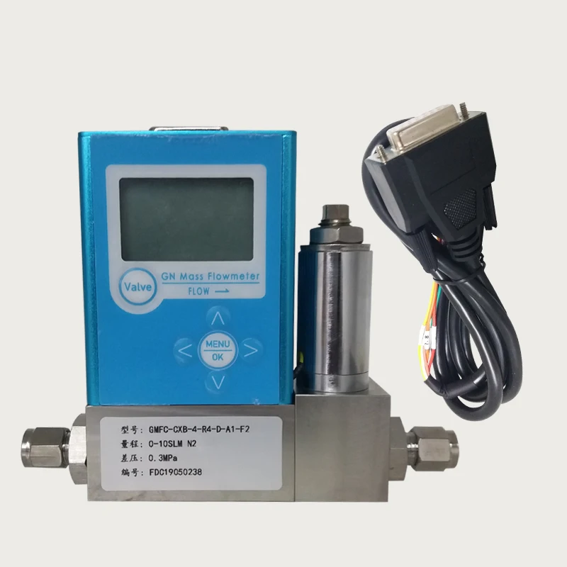 

Factory price airflow gas flowmeter flowrate measure flow controller