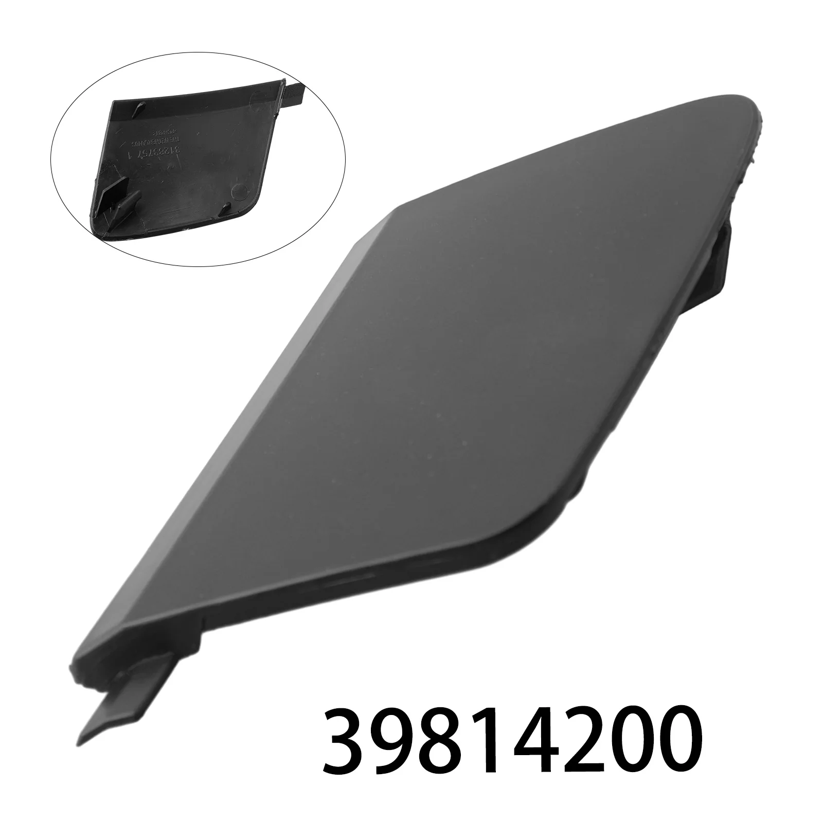 

Cap Bumper Tow Eye Part Rear 1pc Lid.unpainted Replacement 39814200 Cover For Volvo V40 2013-2016 Durable Practical