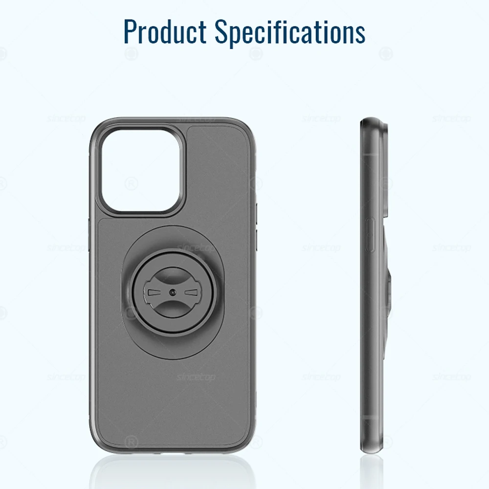 Premium Shockproof Quick Mount Phone Case with Adapter
