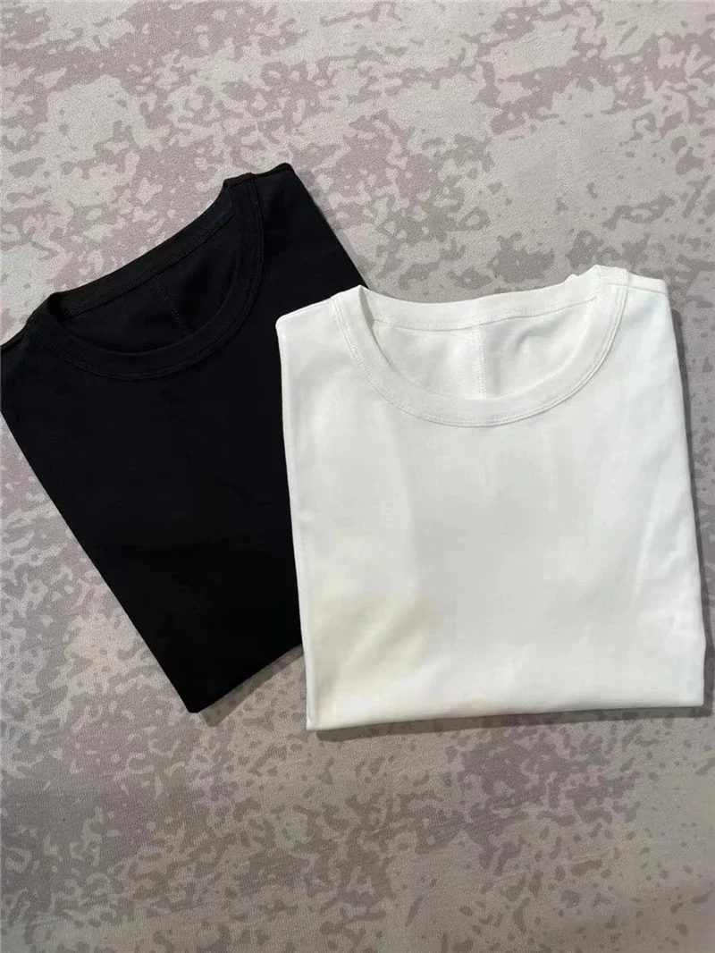 

Новая удобная хлопковая однотонная летняя внутренняя и внешняя одежда с круглым вырезом, майки без рукавов