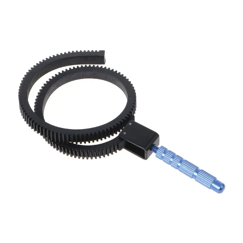 

For SLR DSLR Camera Adjustable Rubber Follow for Focus Gear Ring Belt Grip for D