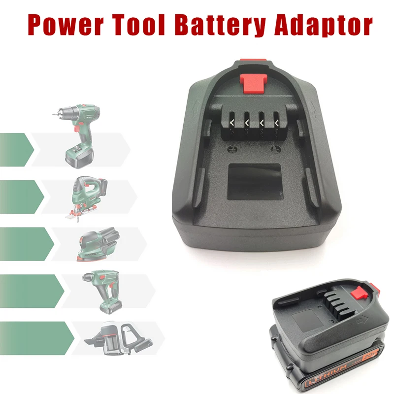 

Battery Adapter Converter For Black Decker For Porter Cable For Stanley To For Bosch PBA 18V Li-ion Battery Power Tool Use