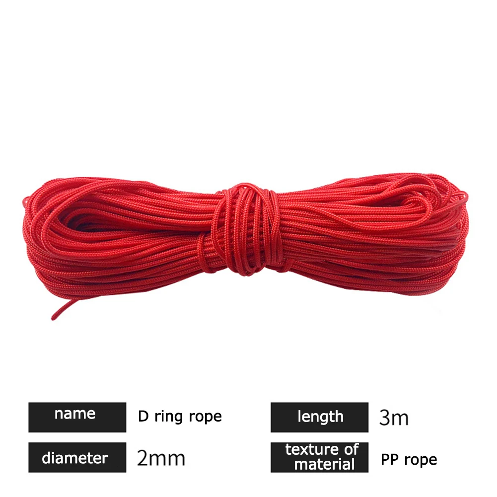 3m מתחם קשת D לולאה שחרור מחרוזת Nocking D טבעת אבזם חבל מתחם קשת שחרור U חבל שחרור סיוע חץ וקשת אבזרים