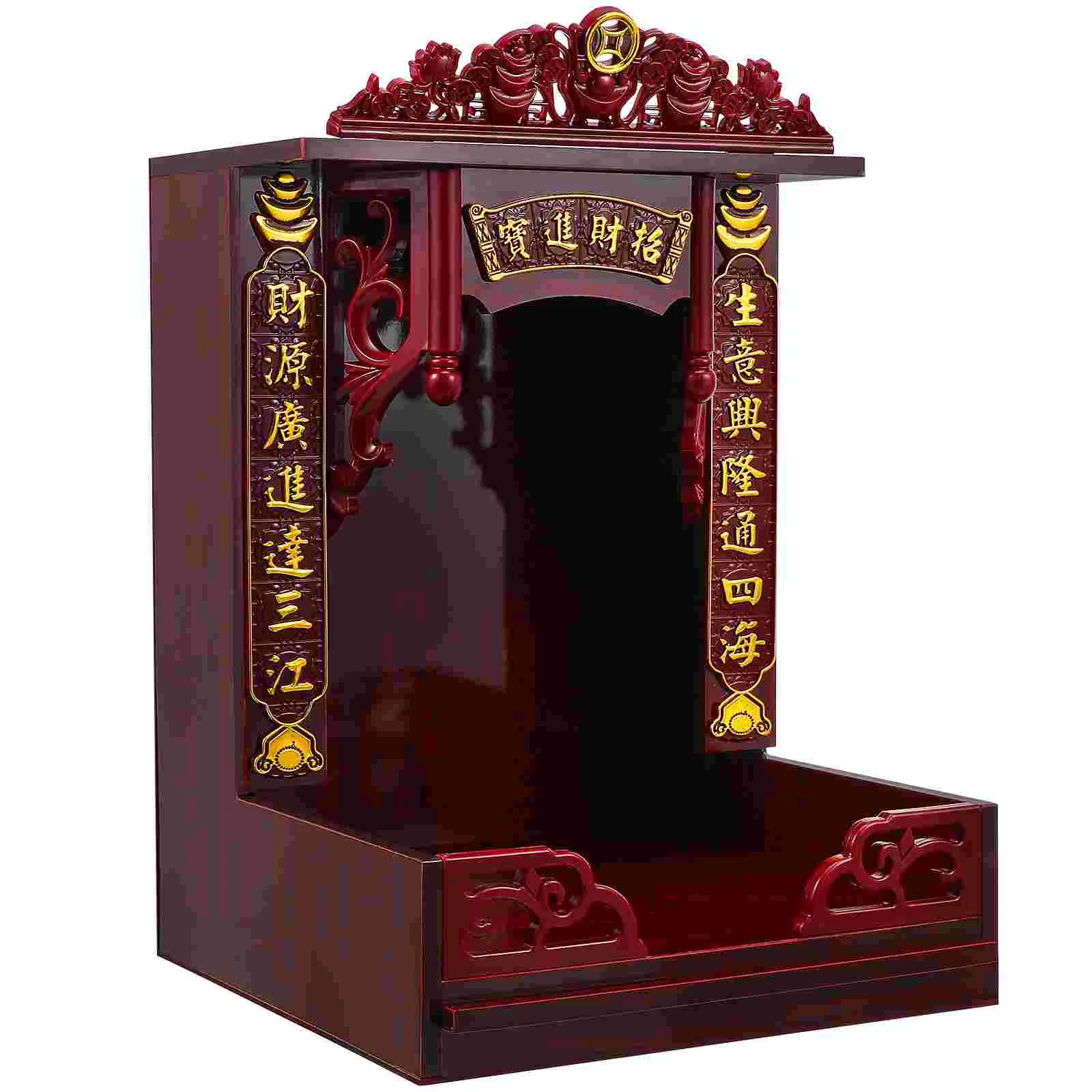 

Для стола Будда полка аксессуары китайский дом Азиатский стиль алтарь настенный стенд