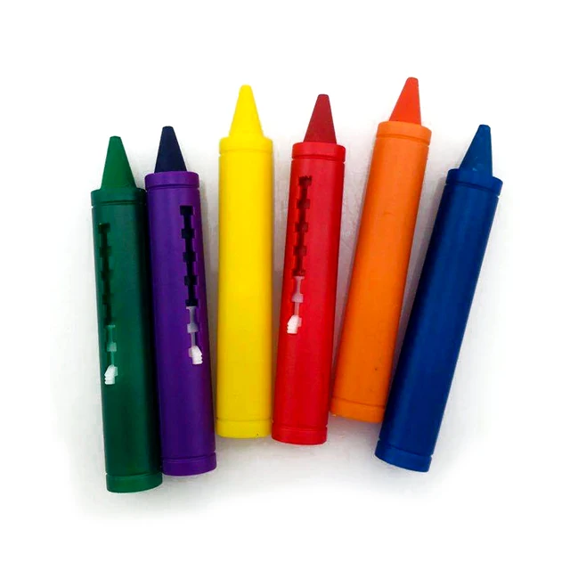 Csomag 6 Mosható Zsíros Baba Zuhany Fürdőszoba Fürdőkád Festmény Toll Oktató Játékok Fiúk Lányok - Image 3