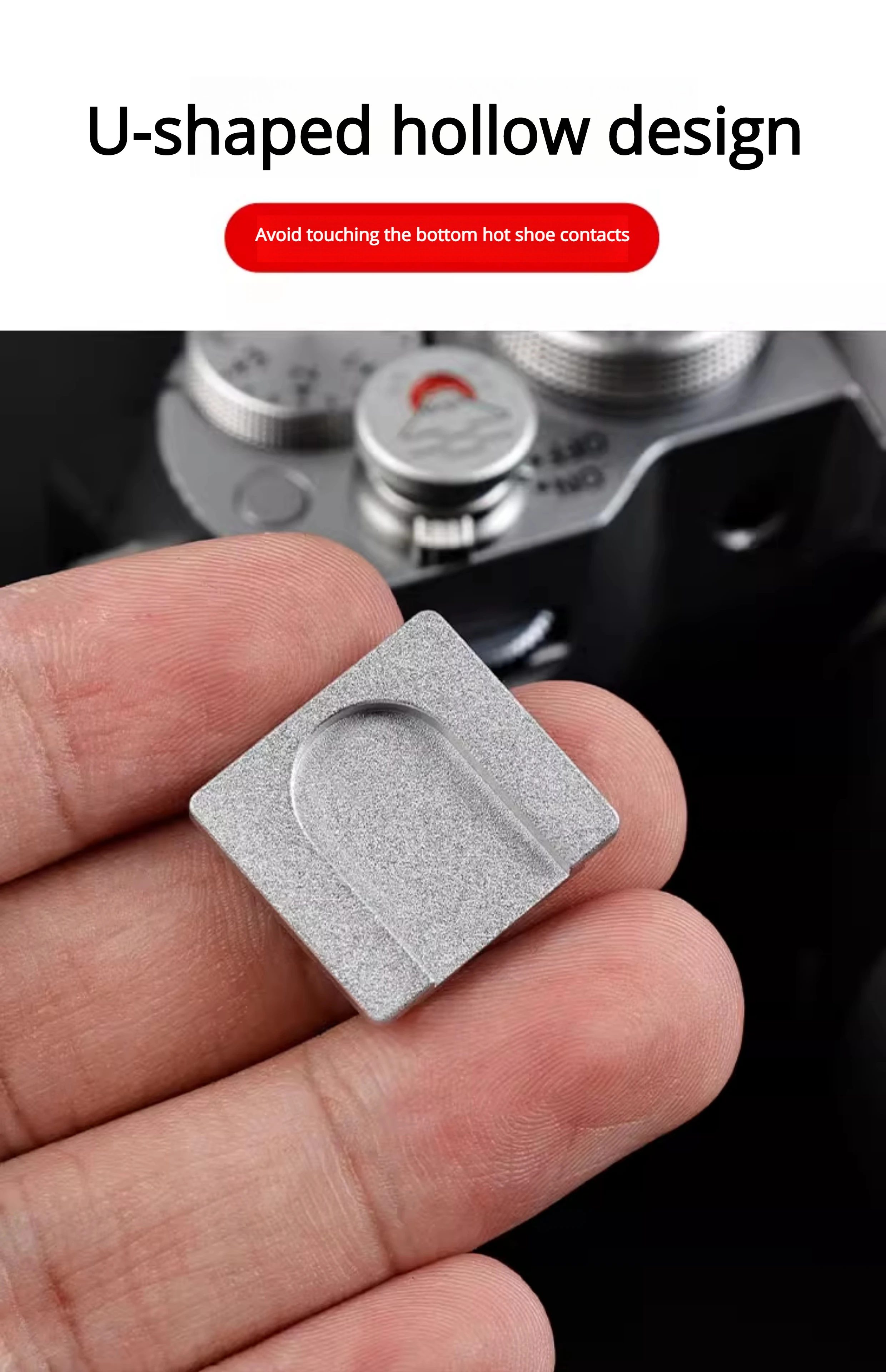 카메라 핫슈 커버 DSLR 캐논 니콘 후지필름 파나소닉 라이카 올림푸스 미러리스 메탈 더스트 커버 장식 액세서리