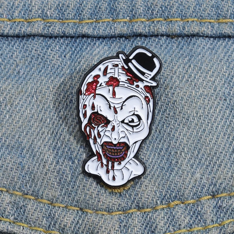 Horror Movie Creepy Book Enamel Pins Retro Necronomicon Lapel Badge  Brooches Accessories Pin for Clothes Backpack Halloween Pin - AliExpress