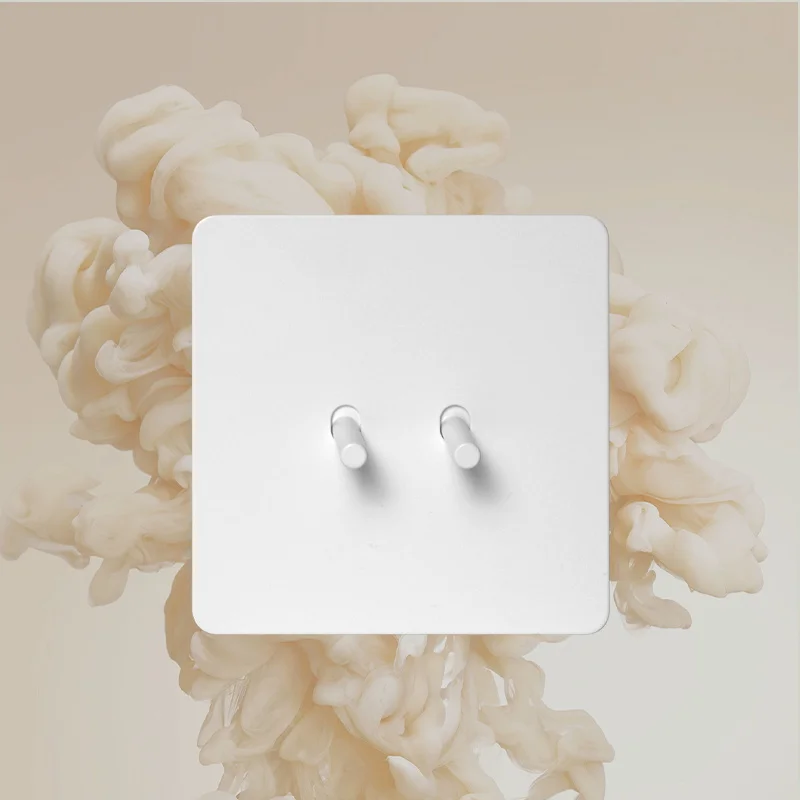Avoir Wall Switches For Houses Push Button Switch Light White Stainless Steel Panel Electrical Sockets And Switches USB Charge - 4