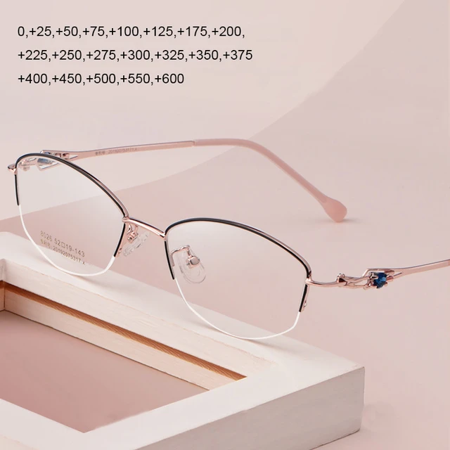 Pink Half Lens Reading Glasses ecampus.egerton.ac.ke