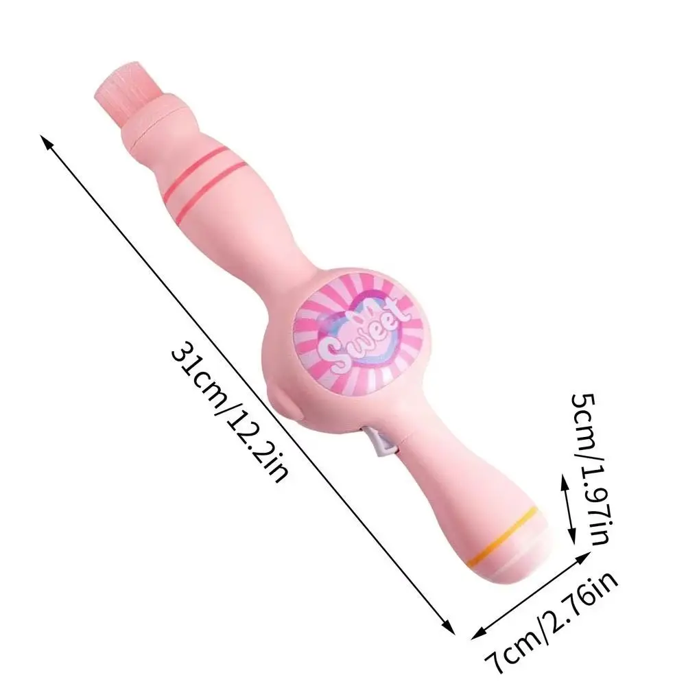 Colorful Bubble Machine Lightweight Design Interactive Play Magic Interactive Fog Bubbles Machines Elastic Bubble Fog Wand