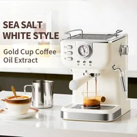 20 Bar Electric Espresso Coffee Machine Cafetera Semi Automatic Coffee Maker 220V EU Automatic Milk Frother Cappuccino Hot Water 2